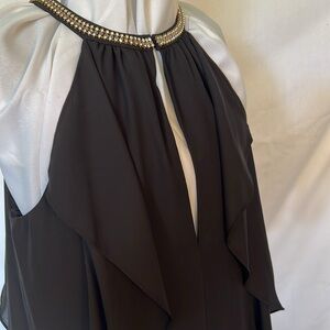 Elegant Black Sleeveless Dress - worn once